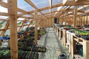 pole eco design Croq jardin serre semis bioclimatique eco construction Roque Antheron 2015 11 600x400